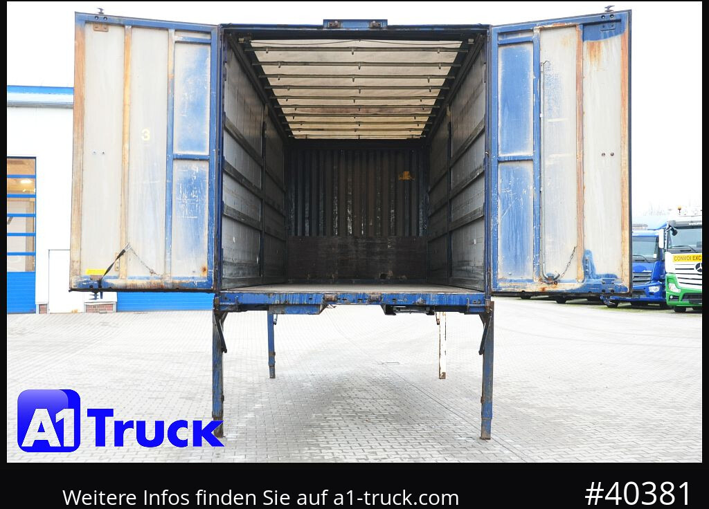 KRONE Wechselbrücke 7,45 neue Plane, Bordwand - Curtainside swap body: picture 2 KRONE Wechselbrücke 7,45 neue Plane, Bordwand - Curtainside swap body: picture 2