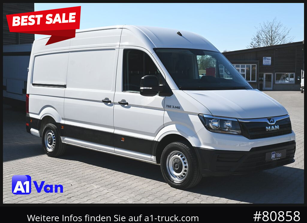 MAN TGE 3.140, Klima, Tachograph, AHK - Panel van: picture 1 MAN TGE 3.140, Klima, Tachograph, AHK - Panel van: picture 1