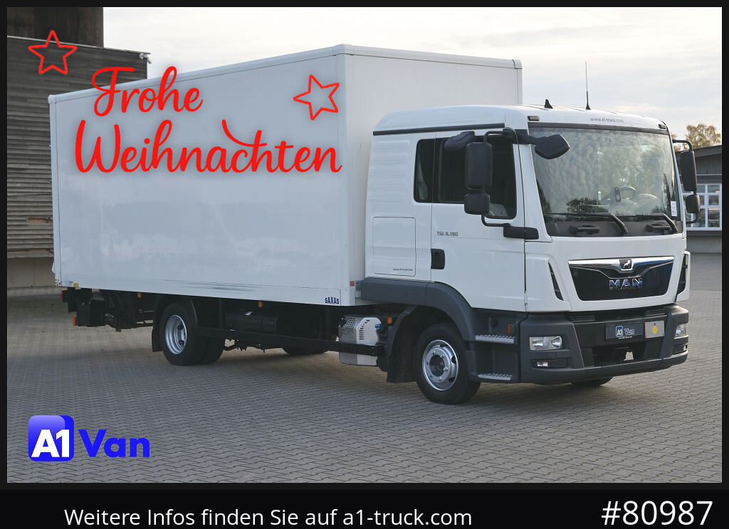 MAN TGL 8.190 4x2 L-Haus Schlafkabine - Box van: picture 1 MAN TGL 8.190 4x2 L-Haus Schlafkabine - Box van: picture 1