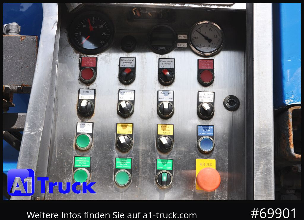 MERCEDES-BENZ 2541 Actros Saug-Spülwagen Hellmers, 15,5m³, - Vacuum truck: picture 3 MERCEDES-BENZ 2541 Actros Saug-Spülwagen Hellmers, 15,5m³, - Vacuum truck: picture 3