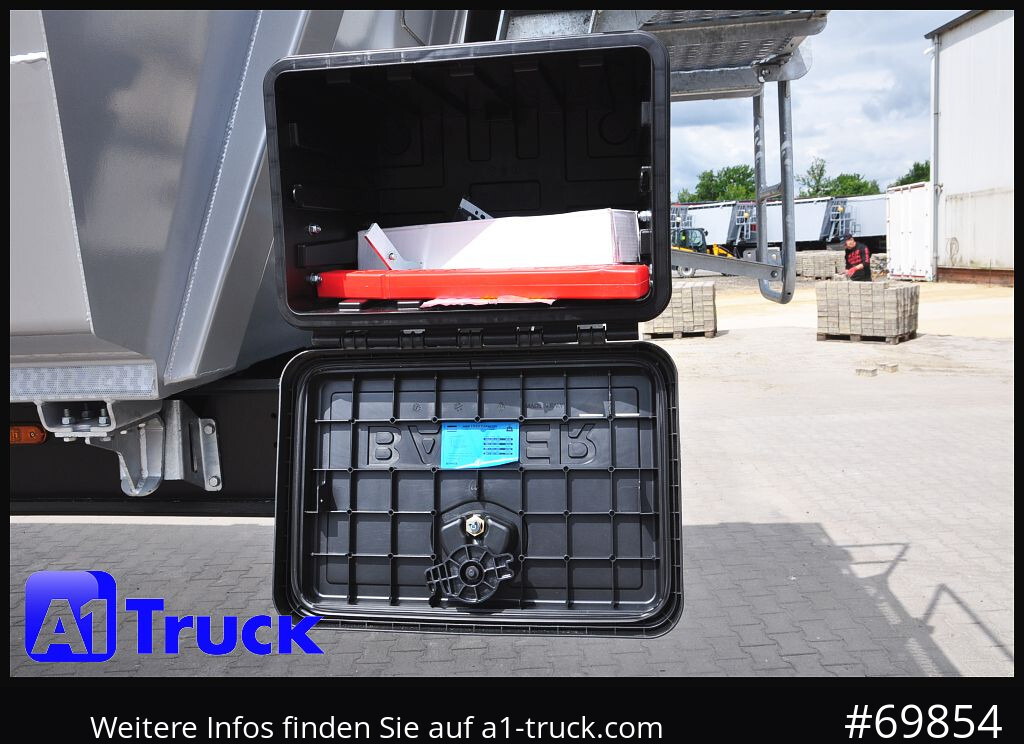 REISCH Mega 28m³ Lift Stahl SAF Hardox - Tipper semi-trailer: picture 3 REISCH Mega 28m³ Lift Stahl SAF Hardox - Tipper semi-trailer: picture 3