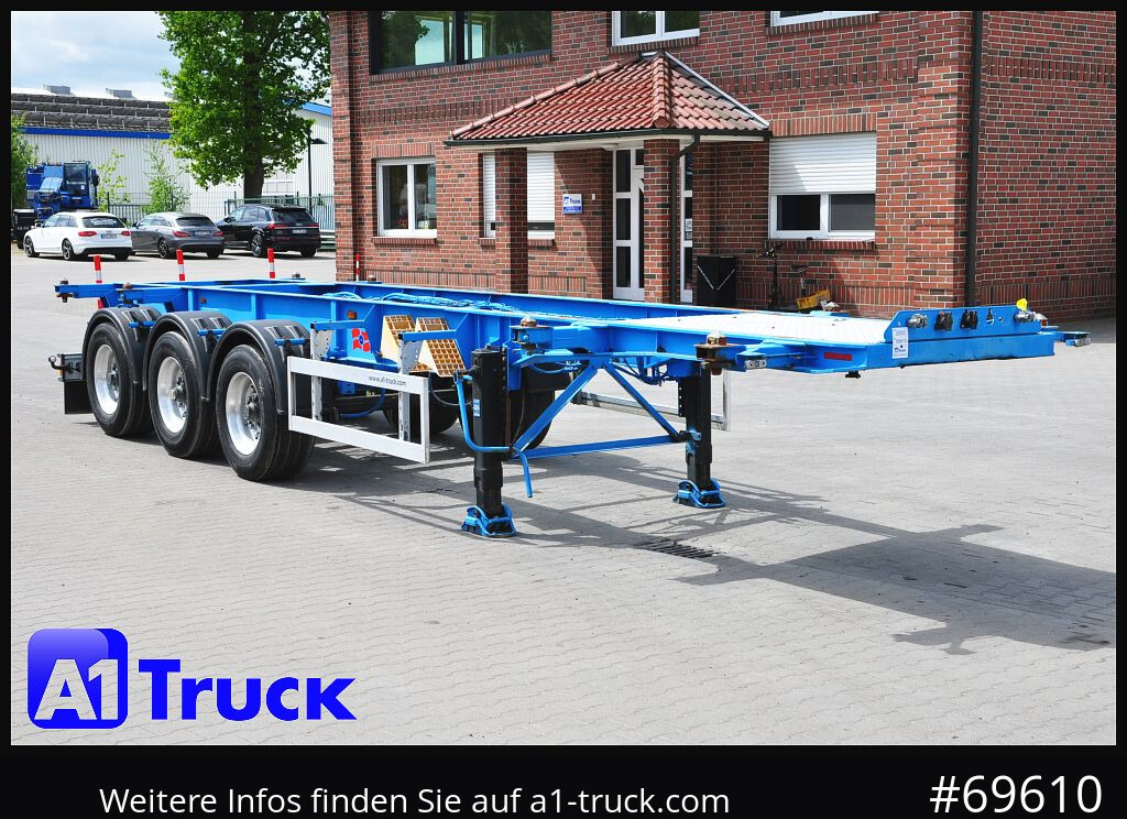 ROHR ADR, Alufelgen, 20- 30 Fuss Container - Container transporter/ Swap body semi-trailer: picture 1 ROHR ADR, Alufelgen, 20- 30 Fuss Container - Container transporter/ Swap body semi-trailer: picture 1