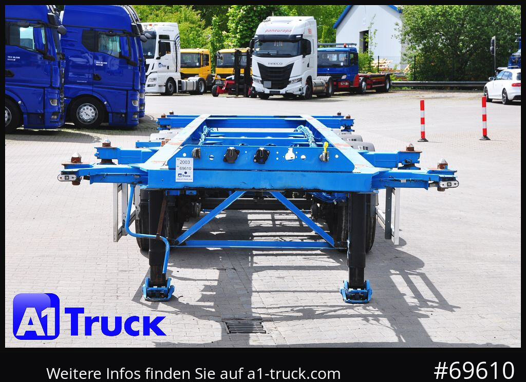 ROHR RSW C 38 CO, ADR, Alufelgen, - Container transporter/ Swap body semi-trailer: picture 2 ROHR RSW C 38 CO, ADR, Alufelgen, - Container transporter/ Swap body semi-trailer: picture 2