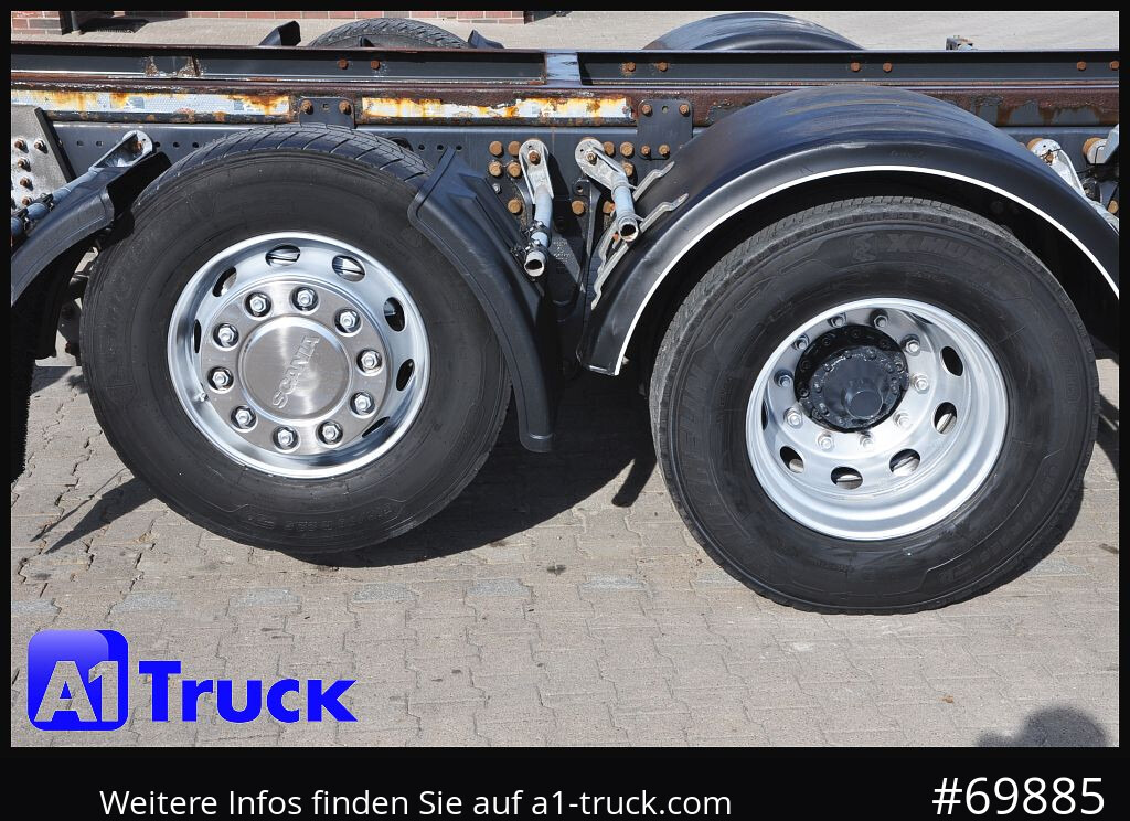 Container transporter/ Swap body truck SCANIA R 450, Midi 7,82, Lenkachse, 1 Vorbesitzer: picture 15