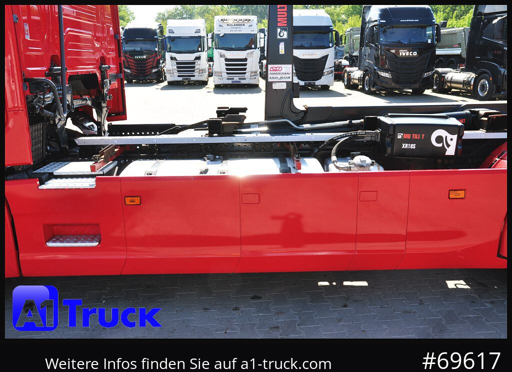 SCANIA R500, Abrollkipper, HIAB, Lift-Lenkachse, - Hook lift truck: picture 2 SCANIA R500, Abrollkipper, HIAB, Lift-Lenkachse, - Hook lift truck: picture 2