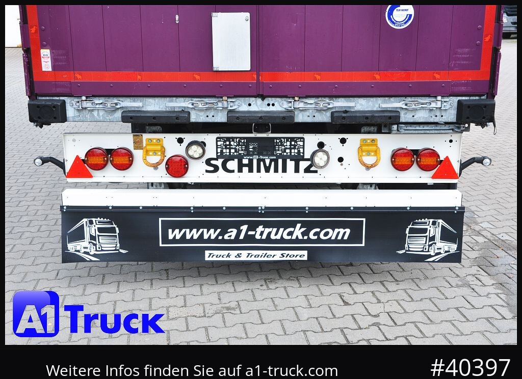 SCHMITZ S01, Code XL, verzinkt, VDI 2700, original 24.647 km - Curtainsider semi-trailer: picture 4 SCHMITZ S01, Code XL, verzinkt, VDI 2700, original 24.647 km - Curtainsider semi-trailer: picture 4