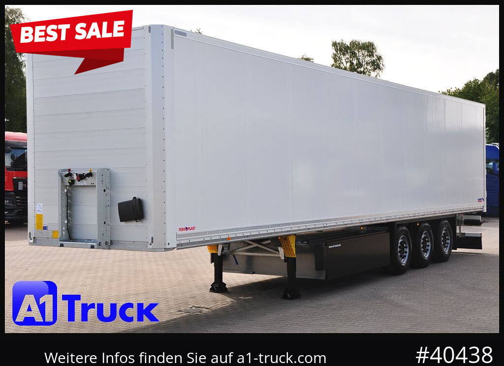 SCHMITZ SBO 24, Lift, PK Doppelstock, NEU sofort - Closed box semi-trailer: picture 1 SCHMITZ SBO 24, Lift, PK Doppelstock, NEU sofort - Closed box semi-trailer: picture 1