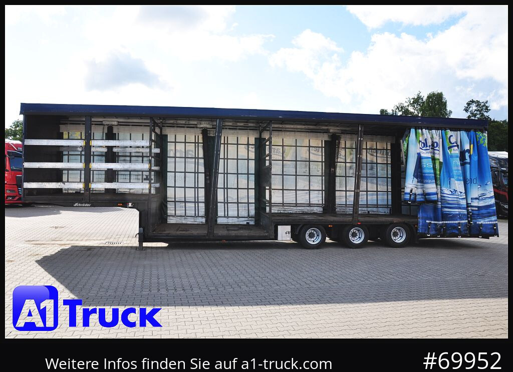 SCHROEDER,WIESMOOR Schröder Jumbo Hubdach, Getränkeauflieger - Curtainsider semi-trailer: picture 4 SCHROEDER,WIESMOOR Schröder Jumbo Hubdach, Getränkeauflieger - Curtainsider semi-trailer: picture 4