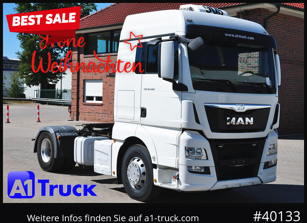 MAN TGX 18.440, Hydraulik, Intarder, Standklima, - Tractor unit: picture 1 MAN TGX 18.440, Hydraulik, Intarder, Standklima, - Tractor unit: picture 1