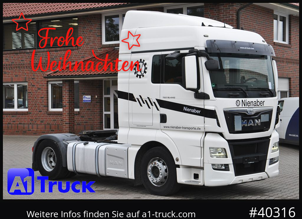MAN TGX 18,440 XLX Intarder, Hydraulik, ACC - Tractor unit: picture 1 MAN TGX 18,440 XLX Intarder, Hydraulik, ACC - Tractor unit: picture 1