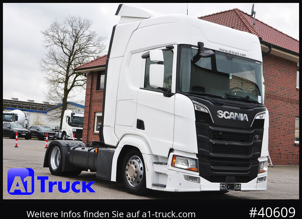 SCANIA R410, Mega Lowliner, Retarder Navi - Tractor unit: picture 1 SCANIA R410, Mega Lowliner, Retarder Navi - Tractor unit: picture 1