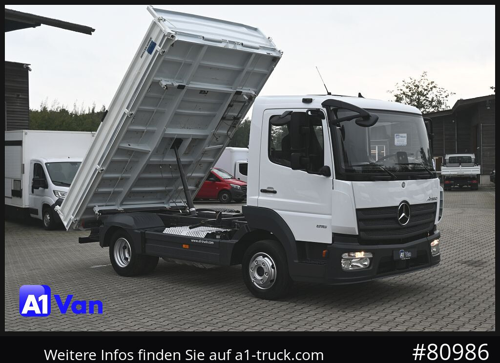 MERCEDES-BENZ Atego 816 Kipper, Ahk,Klima, Meiller, 3-Sitzer - Truck: picture 1 MERCEDES-BENZ Atego 816 Kipper, Ahk,Klima, Meiller, 3-Sitzer - Truck: picture 1