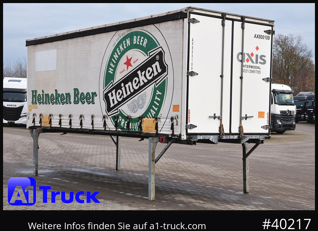 Curtainside swap body WECON WPR 745, verzinkt, 2520  innen, Code XL: picture 12