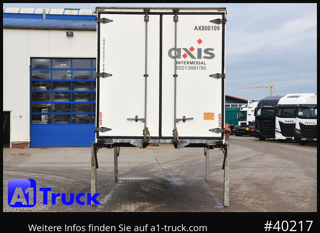 Curtainside swap body WECON WPR 745, verzinkt, 2520  innen, Code XL: picture 11