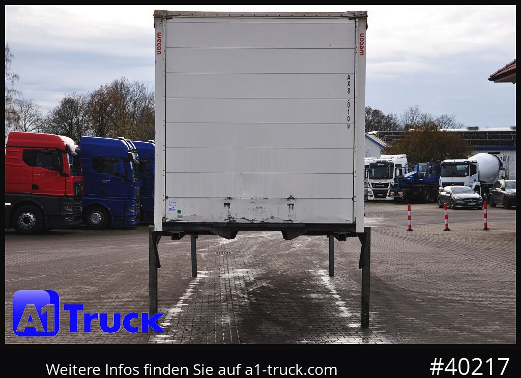 Curtainside swap body WECON WPR 745, verzinkt, 2520  innen, Code XL: picture 15