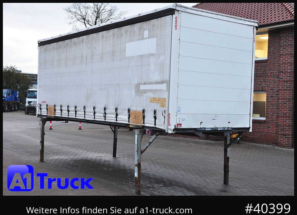 WECON WPR 745, verzinkt, 2520 innen, Code XL - Curtainside swap body: picture 1 WECON WPR 745, verzinkt, 2520 innen, Code XL - Curtainside swap body: picture 1