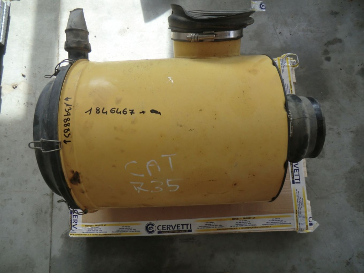 Caterpillar 735 Contenitore del filtro dell aria completo - Air filter for Construction machinery: picture 1 Caterpillar 735 Contenitore del filtro dell aria completo - Air filter for Construction machinery: picture 1