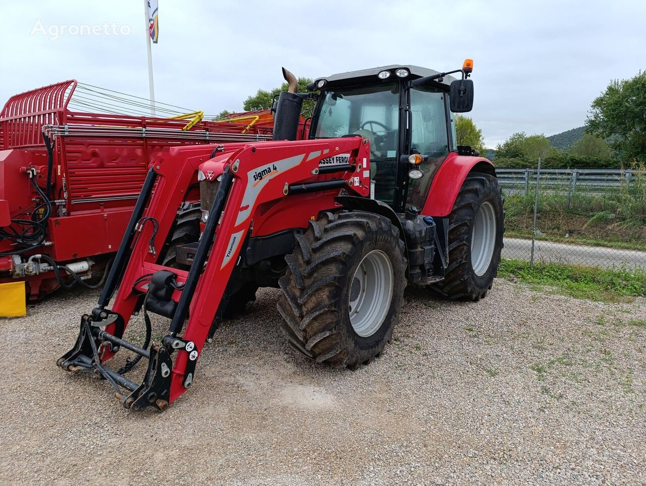 Massey Ferguson 7714 DYNA-4 - Farm tractor: picture 4 Massey Ferguson 7714 DYNA-4 - Farm tractor: picture 4