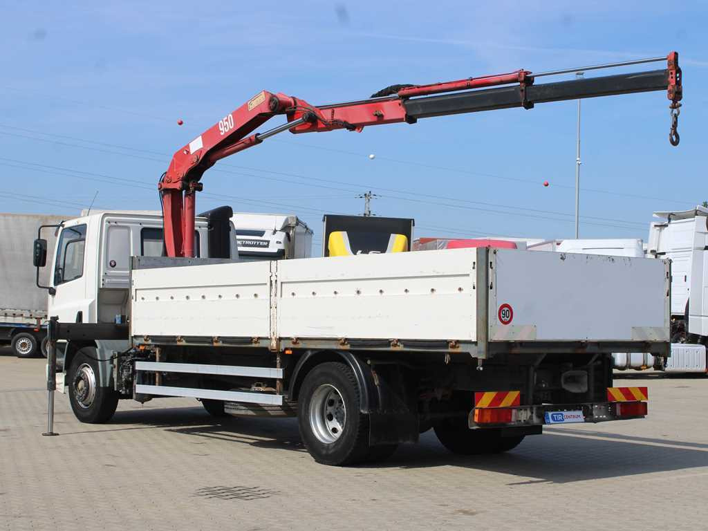 DAF CF 240, HYDRAULIC ARM HMF 953 K2, PNEU 80% - Dropside/ Flatbed truck, Crane truck: picture 5 DAF CF 240, HYDRAULIC ARM HMF 953 K2, PNEU 80% - Dropside/ Flatbed truck, Crane truck: picture 5