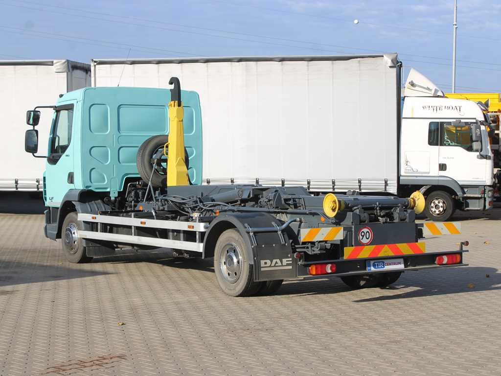 Hook lift truck DAF LF 180 FA, EURO 6, HOOK LOADER CONTAINER: picture 6