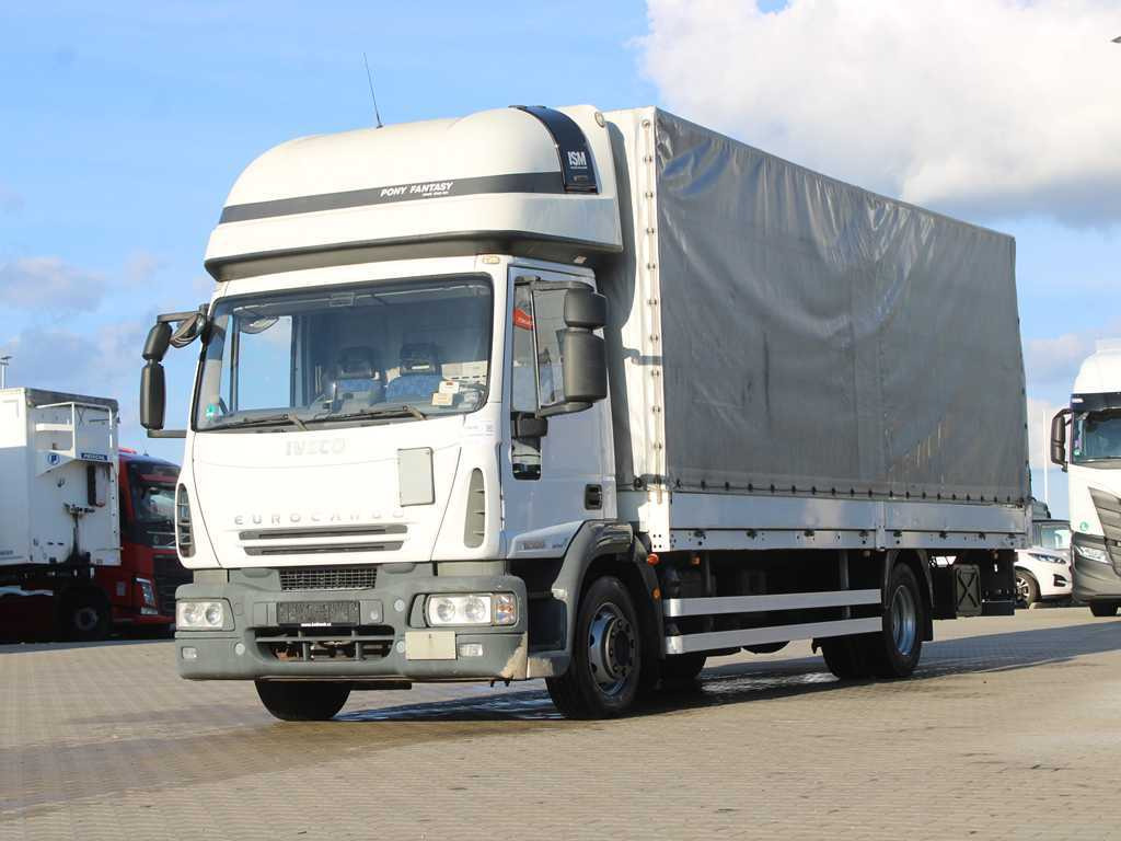 Iveco EUROCARGO 120E25, EURO 5, SIDE BOARD, HYDRAULIC FRONT - Curtainsider truck: picture 1 Iveco EUROCARGO 120E25, EURO 5, SIDE BOARD, HYDRAULIC FRONT - Curtainsider truck: picture 1