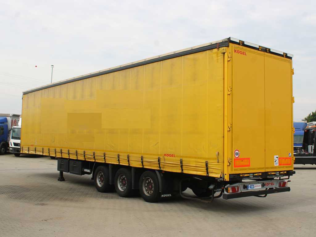 Kögel S 24 - 1, LOWDECK, SAF, LIFT AXLE, MULTILOCK - Curtainsider semi-trailer: picture 5 Kögel S 24 - 1, LOWDECK, SAF, LIFT AXLE, MULTILOCK - Curtainsider semi-trailer: picture 5