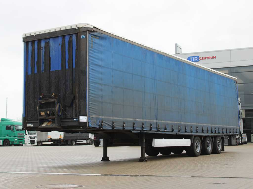 Krone SD 04, LOWDECK, LIFTING AXLE, MULTILOCK, LIFTING ROOF - Curtainsider semi-trailer: picture 1 Krone SD 04, LOWDECK, LIFTING AXLE, MULTILOCK, LIFTING ROOF - Curtainsider semi-trailer: picture 1