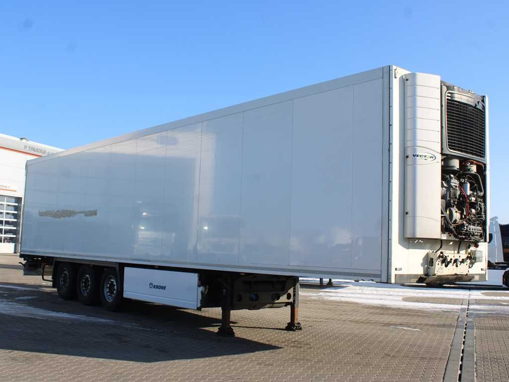 Krone SD,LIFTING AXLE,2X PALLET BASKET,DOUBLE CHAMBER - Refrigerator semi-trailer: picture 2 Krone SD,LIFTING AXLE,2X PALLET BASKET,DOUBLE CHAMBER - Refrigerator semi-trailer: picture 2