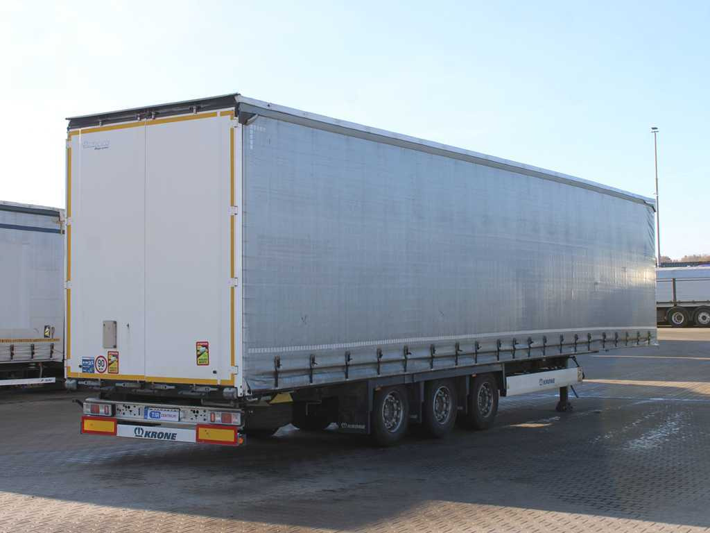 Krone SD, LOWDECK, LIFTING AXLE, MULTILOCK, LIFTING ROOF - Curtainsider semi-trailer: picture 4 Krone SD, LOWDECK, LIFTING AXLE, MULTILOCK, LIFTING ROOF - Curtainsider semi-trailer: picture 4