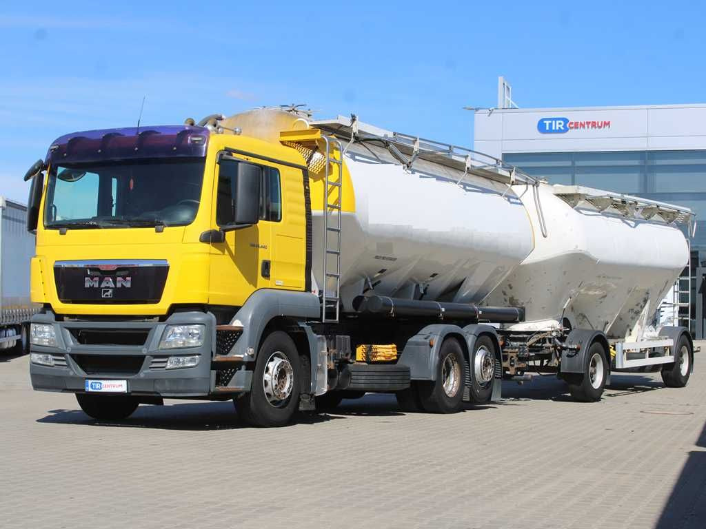 MAN TGA 26.440, 6x2, EURO 5, FELDBINDER 30m3+SPITZER - Tank truck: picture 1 MAN TGA 26.440, 6x2, EURO 5, FELDBINDER 30m3+SPITZER - Tank truck: picture 1