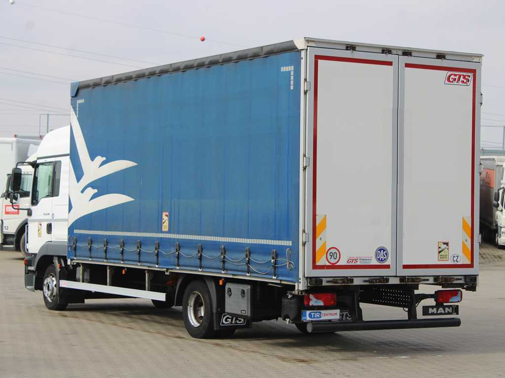 MAN TGL 8.190, EURO 6, TIRES 80% - Curtainsider truck: picture 5 MAN TGL 8.190, EURO 6, TIRES 80% - Curtainsider truck: picture 5