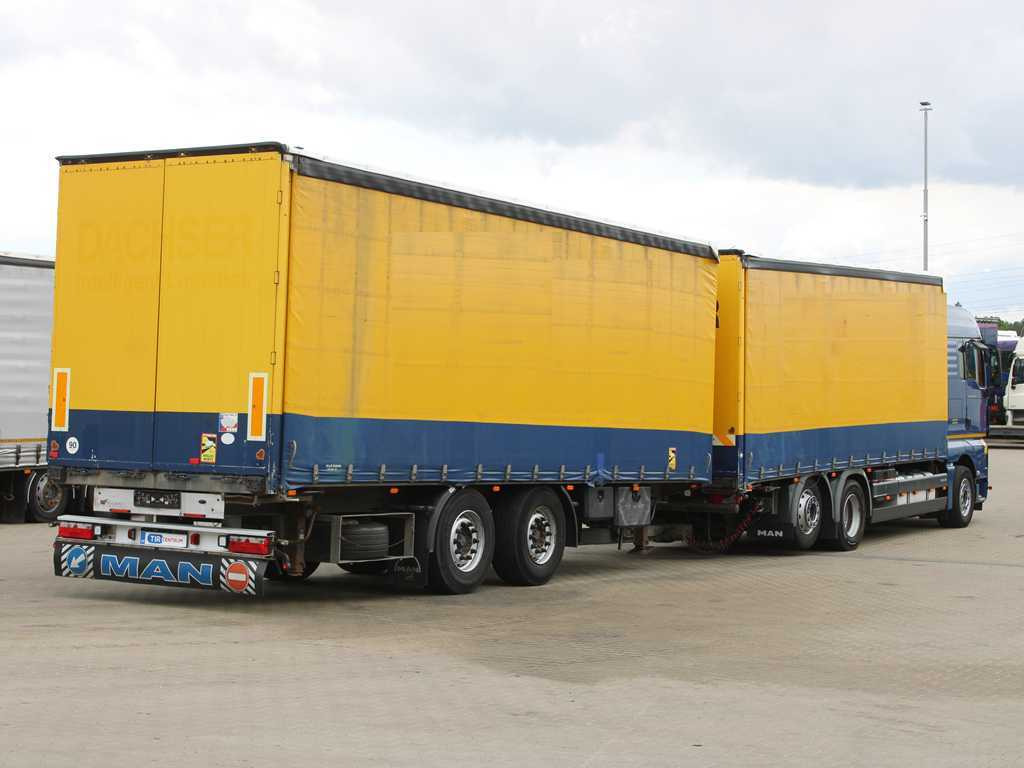 MAN TGS 26.440, 6X2, EURO 5, LIFTING AXLE, TV + K&G ZPA 18 - Curtainsider truck: picture 4 MAN TGS 26.440, 6X2, EURO 5, LIFTING AXLE, TV + K&G ZPA 18 - Curtainsider truck: picture 4