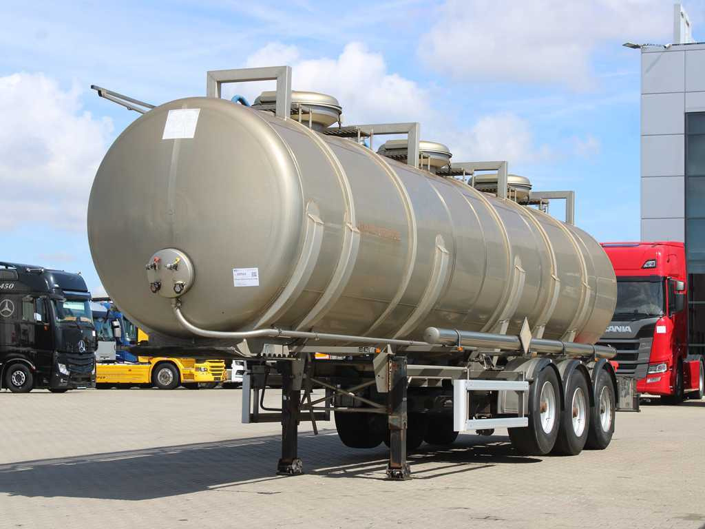 Maisonneuve S-38, LIFT AXLE, 32 m³, TECHNICAL WASTE, FERTILIZERS - Tank semi-trailer: picture 1 Maisonneuve S-38, LIFT AXLE, 32 m³, TECHNICAL WASTE, FERTILIZERS - Tank semi-trailer: picture 1