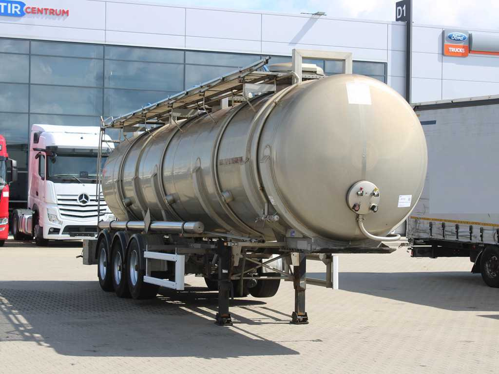 Maisonneuve S-38, LIFT AXLE, 32 m³, TECHNICAL WASTE, FERTILIZERS - Tank semi-trailer: picture 3 Maisonneuve S-38, LIFT AXLE, 32 m³, TECHNICAL WASTE, FERTILIZERS - Tank semi-trailer: picture 3