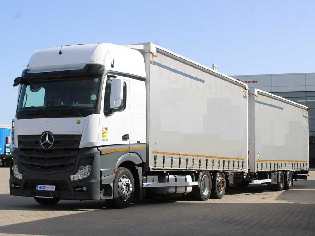 Mercedes-Benz Actros 2542, 6X2, EURO 6, AIR SUSPENSION + PANAV TV018H - Curtainsider truck: picture 1 Mercedes-Benz Actros 2542, 6X2, EURO 6, AIR SUSPENSION + PANAV TV018H - Curtainsider truck: picture 1