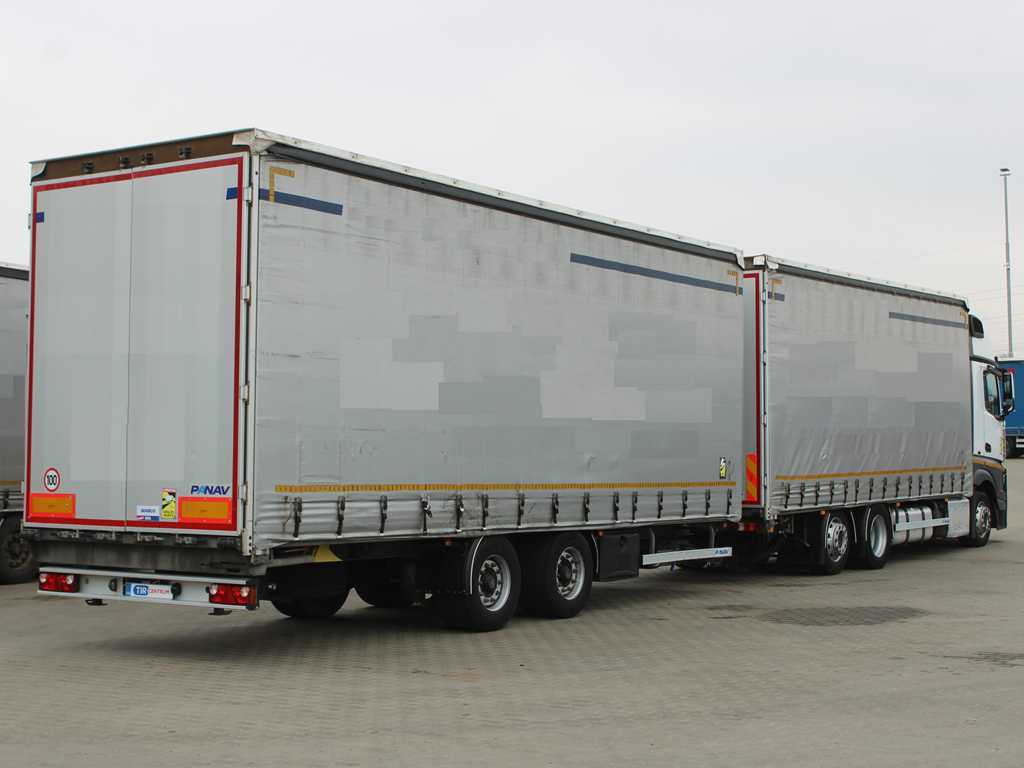 Mercedes-Benz Actros 2542, 6X2, EURO 6, AIR SUSPENSION + PANAV TV018M - Curtainsider truck: picture 4 Mercedes-Benz Actros 2542, 6X2, EURO 6, AIR SUSPENSION + PANAV TV018M - Curtainsider truck: picture 4