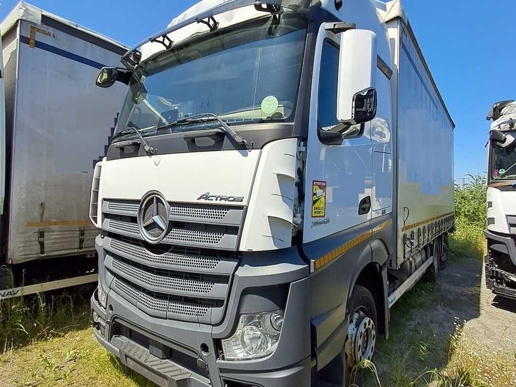 Mercedes-Benz Actros 2542, 6X2 + PANAV TVK18M - Curtainsider truck: picture 1 Mercedes-Benz Actros 2542, 6X2 + PANAV TVK18M - Curtainsider truck: picture 1