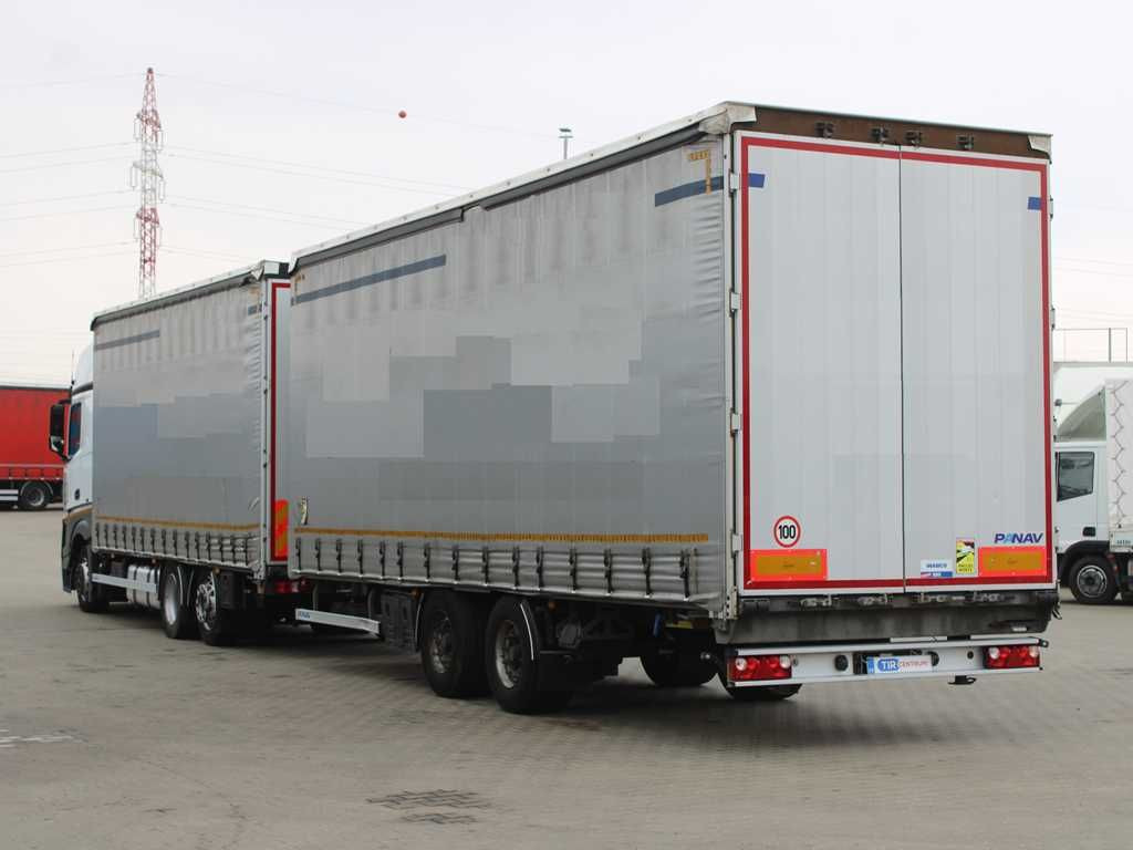 Mercedes-Benz Actros 2542, 6x2, EURO 6 + PANAV TV018M - Curtainsider truck: picture 4 Mercedes-Benz Actros 2542, 6x2, EURO 6 + PANAV TV018M - Curtainsider truck: picture 4