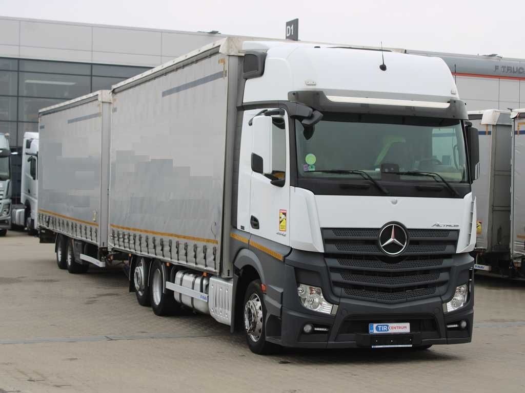 Mercedes-Benz Actros 2542, 6x2, EURO 6 + PANAV TV018M - Curtainsider truck: picture 2 Mercedes-Benz Actros 2542, 6x2, EURO 6 + PANAV TV018M - Curtainsider truck: picture 2