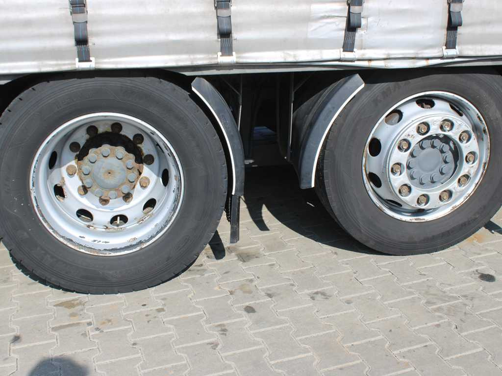 Curtainsider truck Mercedes-Benz Actros 2542, EURO 6, 6X2, AIR SUSPENSION + PANAV TV018M: picture 15