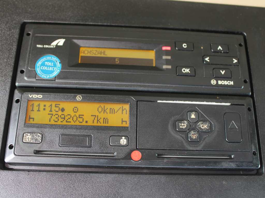 Curtainsider truck Mercedes-Benz Actros 2542, EURO 6, 6X2, AIR SUSPENSION + PANAV TV018M: picture 13