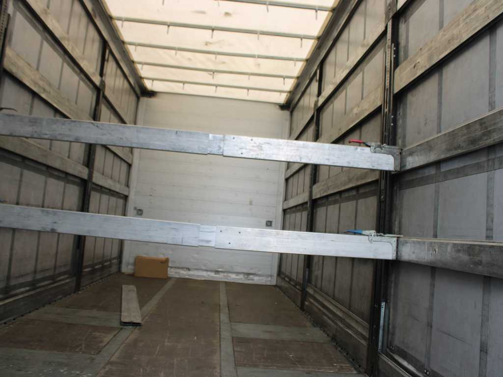 Curtainsider truck Mercedes-Benz Actros 2542, EURO 6, 6X2, AIR SUSPENSION + PANAV TV018M: picture 6