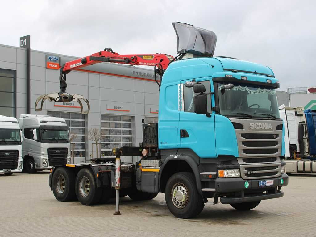 Scania R490, 6X4, EURO 6, PALFINGER EPSILON M13Z91 - Crane truck: picture 2 Scania R490, 6X4, EURO 6, PALFINGER EPSILON M13Z91 - Crane truck: picture 2