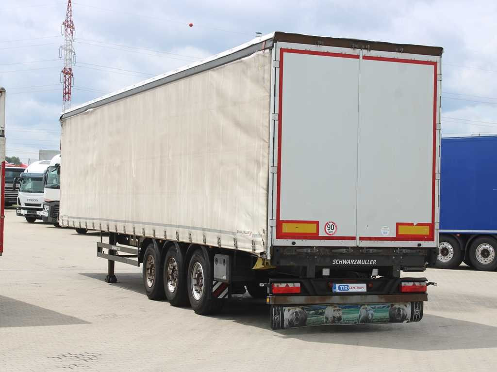 Schwarzmüller SPA 3/E, LIFTING AXLE, MULDA, SAF, MULTILOCK - Curtainsider semi-trailer: picture 4 Schwarzmüller SPA 3/E, LIFTING AXLE, MULDA, SAF, MULTILOCK - Curtainsider semi-trailer: picture 4