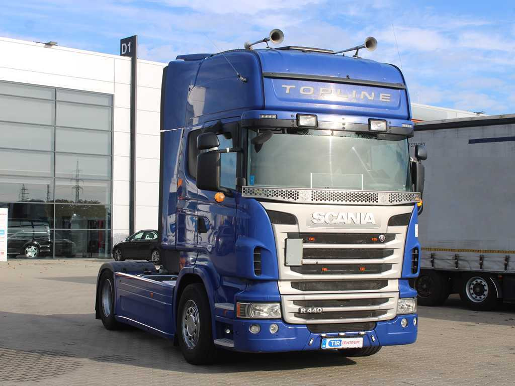 Scania R440, EURO 5, RETARDER, INDEPENDENT AIR CONDITIONING, DUAL-CIRCUIT HYDRAULICS - Tractor unit: picture 3 Scania R440, EURO 5, RETARDER, INDEPENDENT AIR CONDITIONING, DUAL-CIRCUIT HYDRAULICS - Tractor unit: picture 3