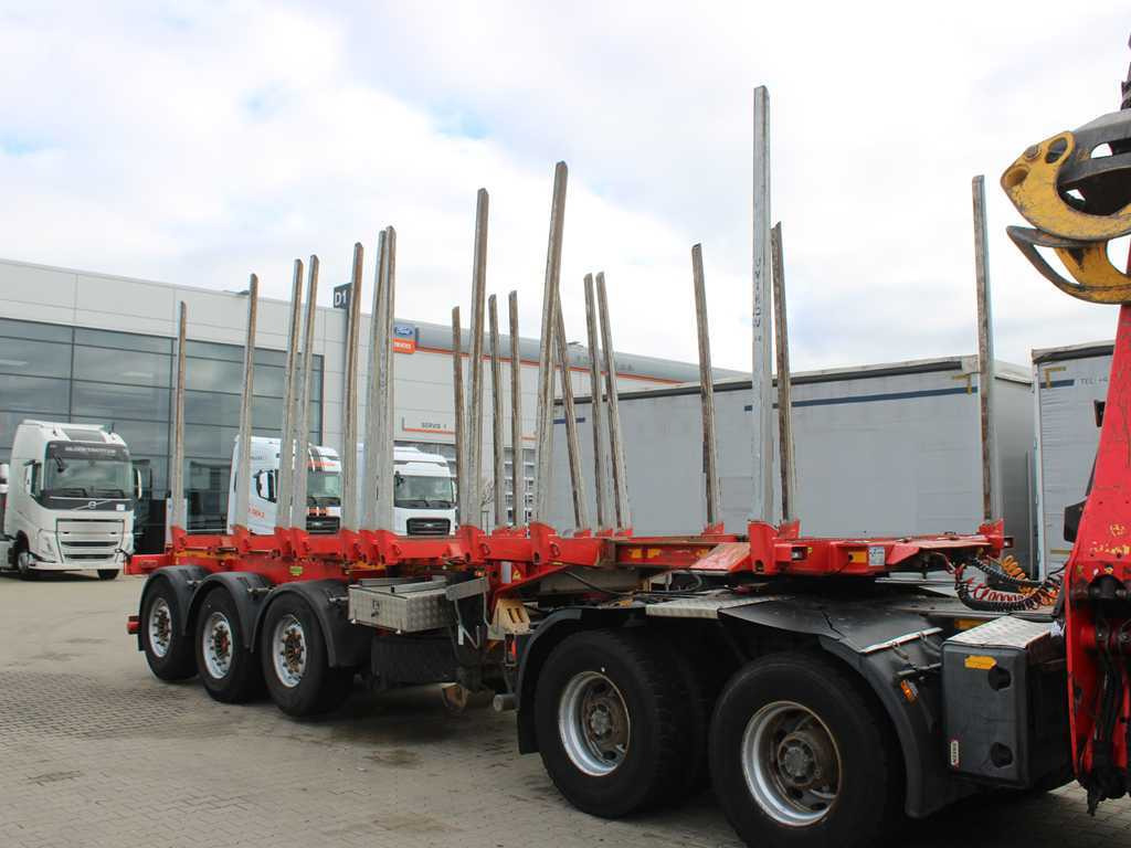 Umikov NPK 39, 2X LIFTING AXLE, SAF - Timber semi-trailer: picture 2 Umikov NPK 39, 2X LIFTING AXLE, SAF - Timber semi-trailer: picture 2