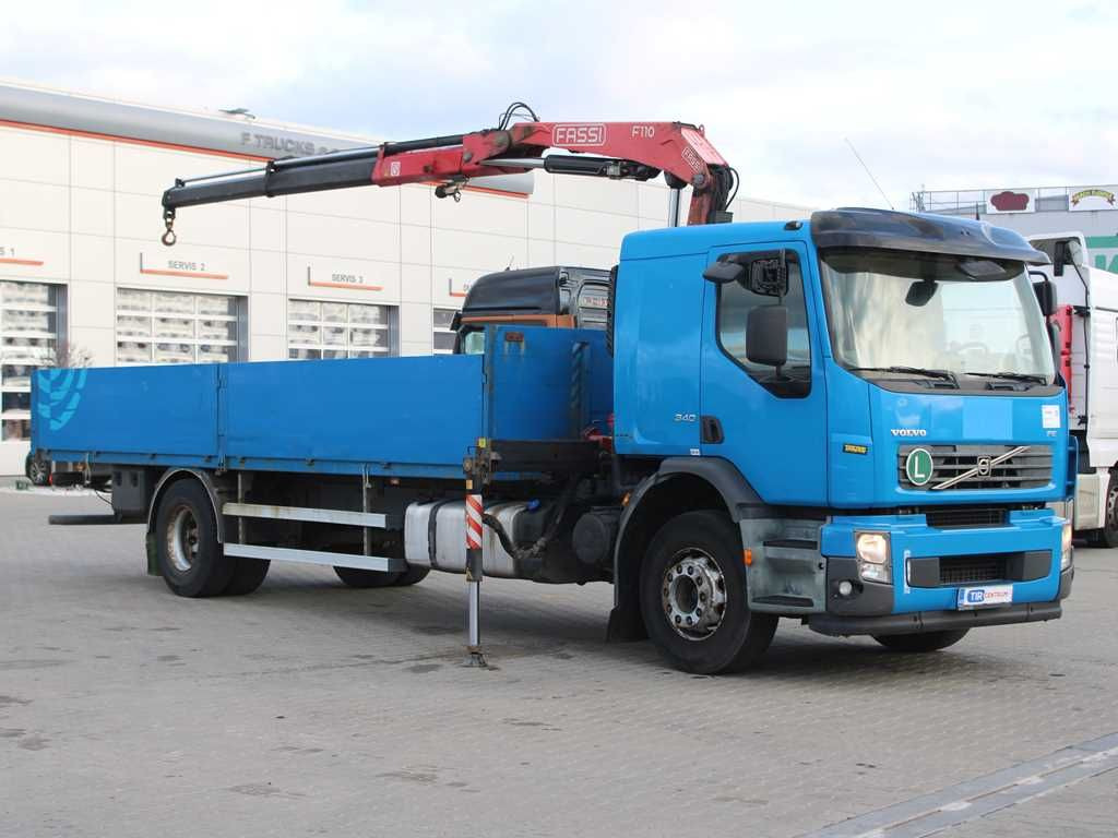 Volvo FE S 340 42R, EURO 5, CRANE FASSI F110A.22 - Crane truck: picture 2 Volvo FE S 340 42R, EURO 5, CRANE FASSI F110A.22 - Crane truck: picture 2