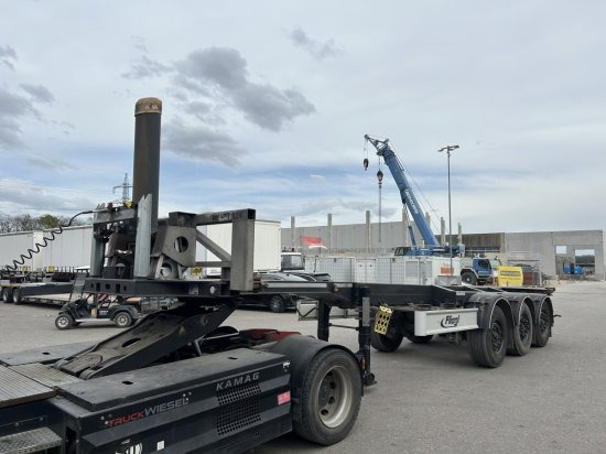 FLIEGL 30 ft Container Kippchassis ,Alufelgen - Container transporter/ Swap body semi-trailer: picture 1 FLIEGL 30 ft Container Kippchassis ,Alufelgen - Container transporter/ Swap body semi-trailer: picture 1