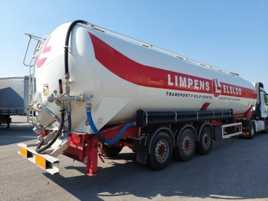 Feldbinder KIP 63.3 Siloauflieger, SAF-Achsen, Alu-Felgen, - Silo semi-trailer: picture 3 Feldbinder KIP 63.3 Siloauflieger, SAF-Achsen, Alu-Felgen, - Silo semi-trailer: picture 3