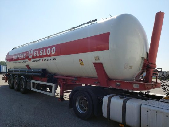 Feldbinder KIP 63.3 Siloauflieger, SAF-Achsen, Alu-Felgen, - Silo semi-trailer: picture 2 Feldbinder KIP 63.3 Siloauflieger, SAF-Achsen, Alu-Felgen, - Silo semi-trailer: picture 2